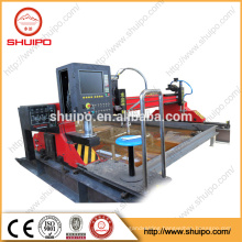 china cnc plasma and flame torch sheet metal cutting machine with American power source
